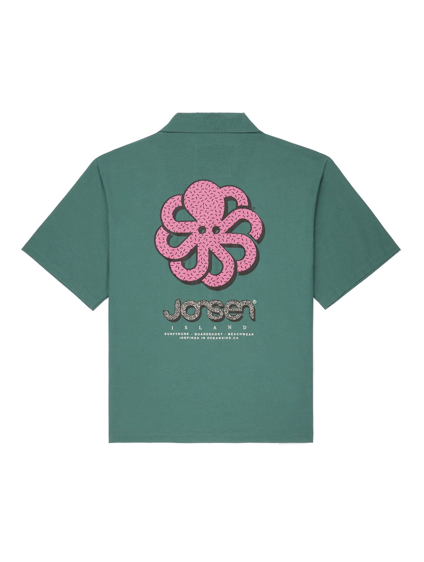 Chemise Summer josen Island verte