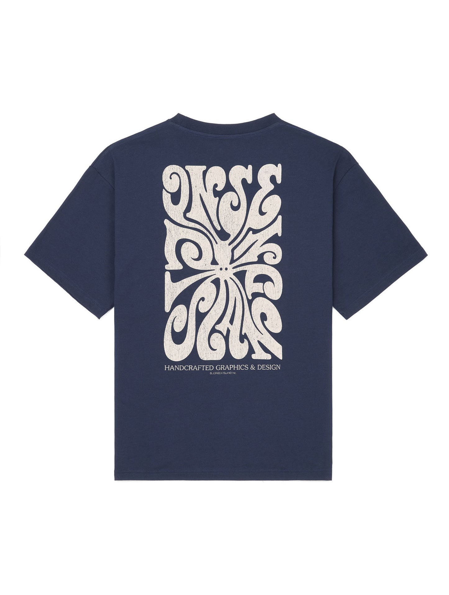 tee shirt confort The Artist 2 Josen Island Navy