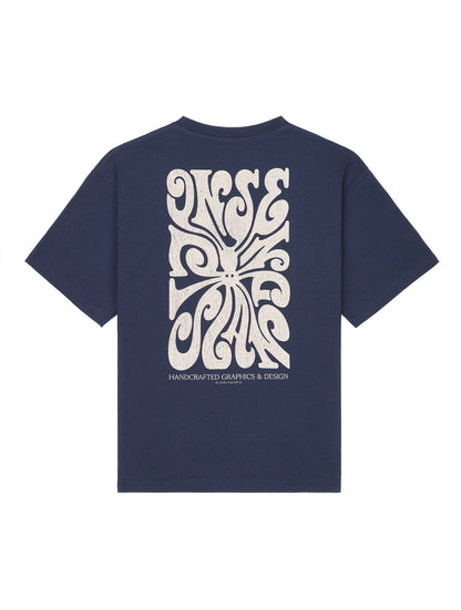 tee shirt confort The Artist 2 Josen Island Navy