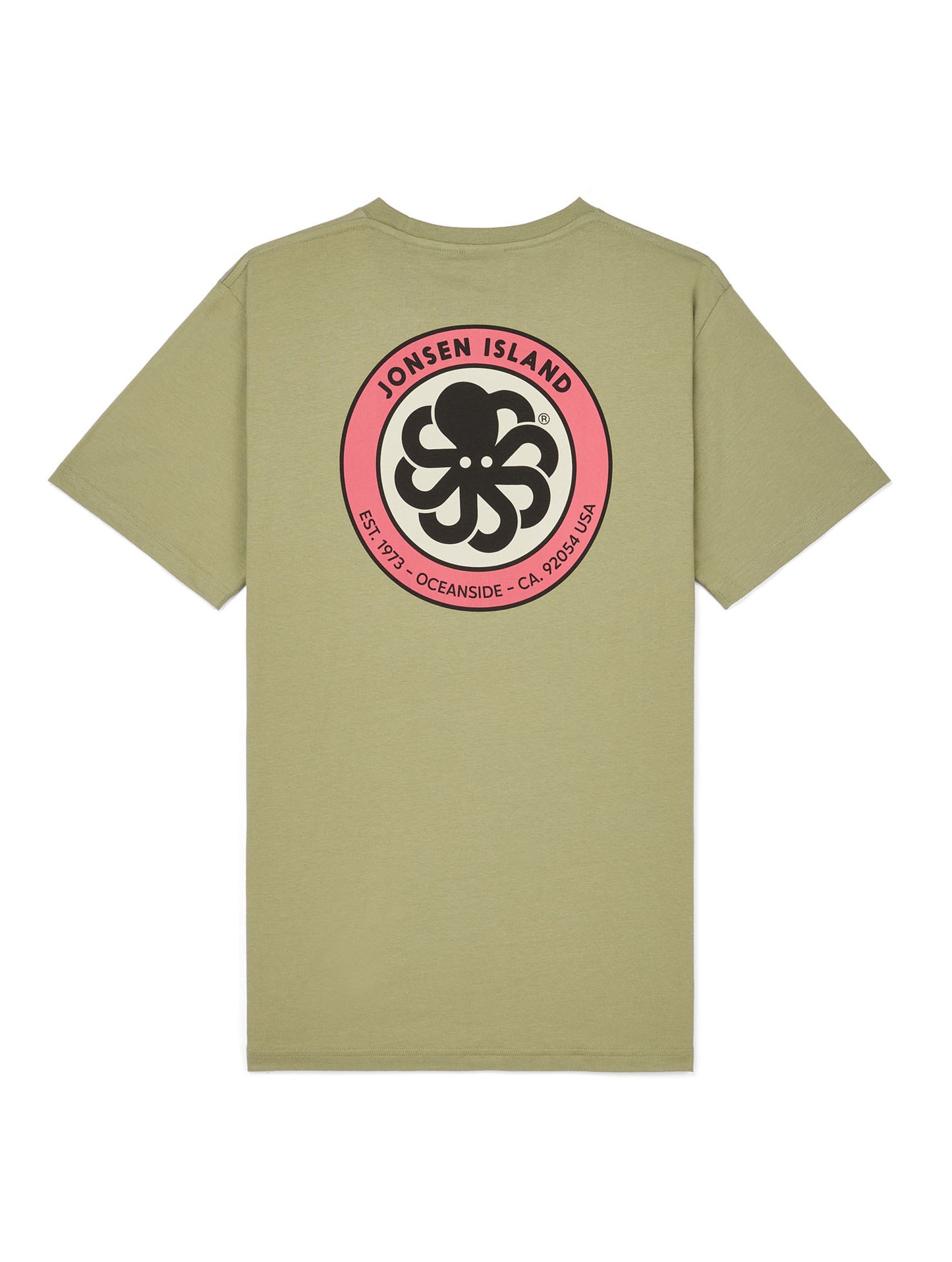 tee shirt classic authentic green Josen Island