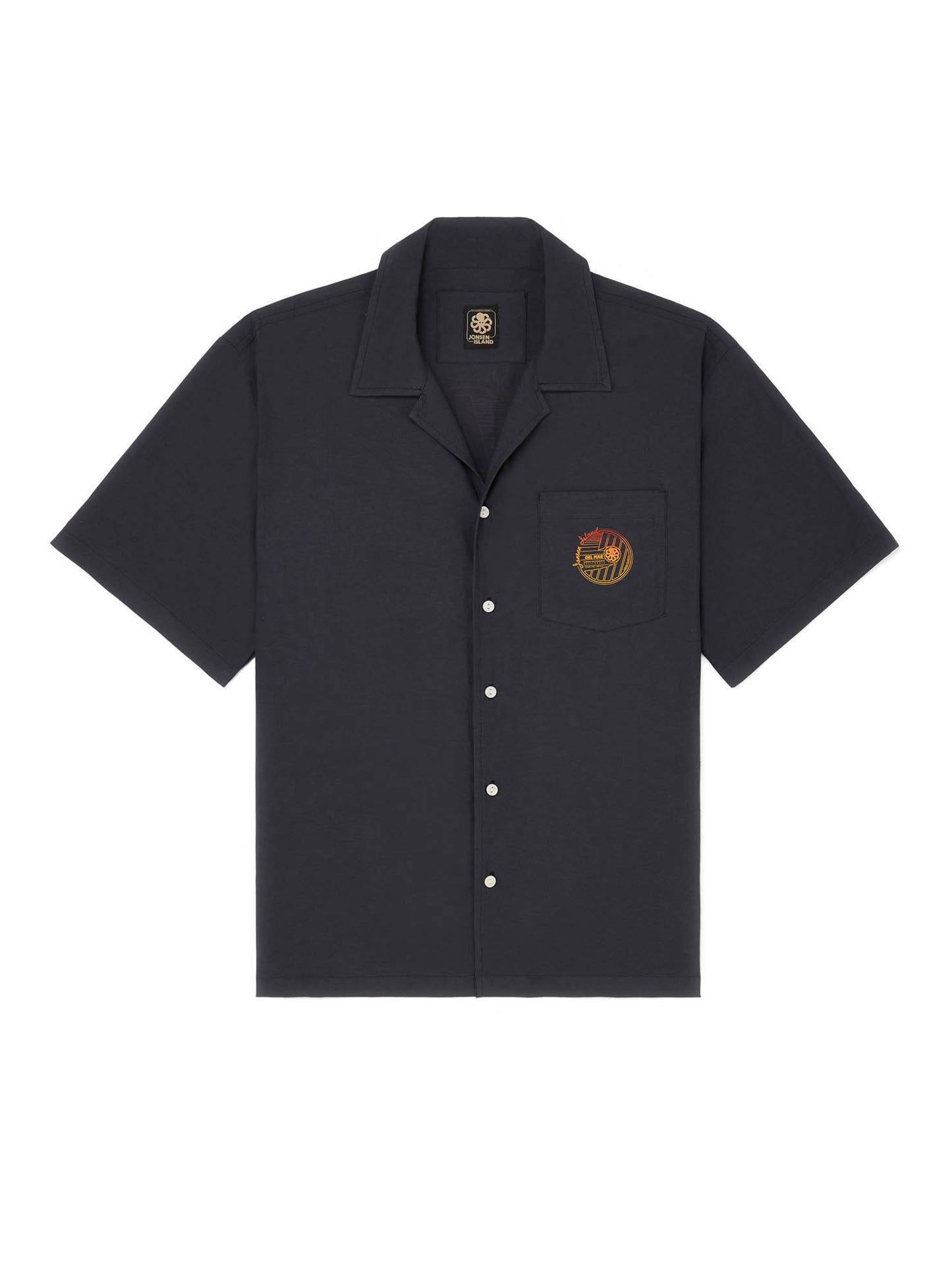 Chemise Summer josen Island noir