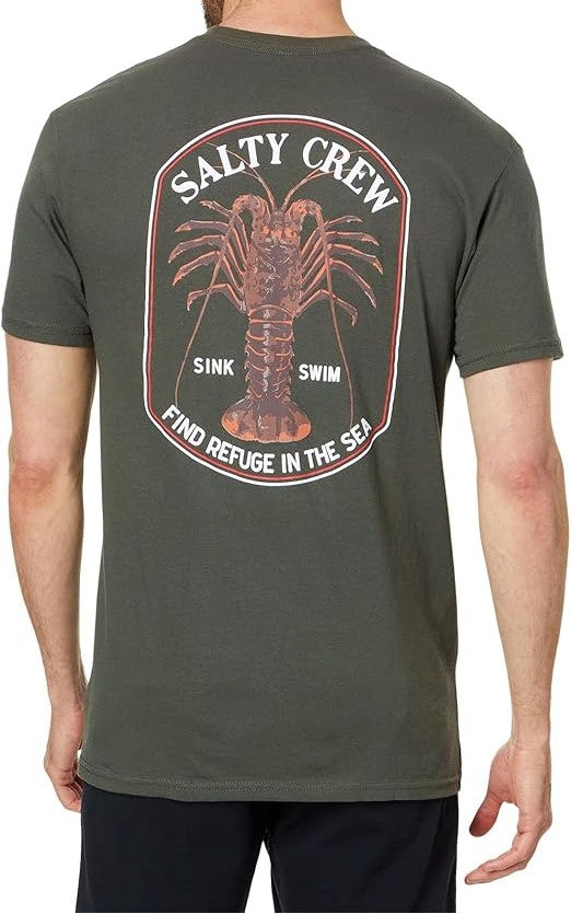 T-shirt Spiny standard Salty Crew dark olive