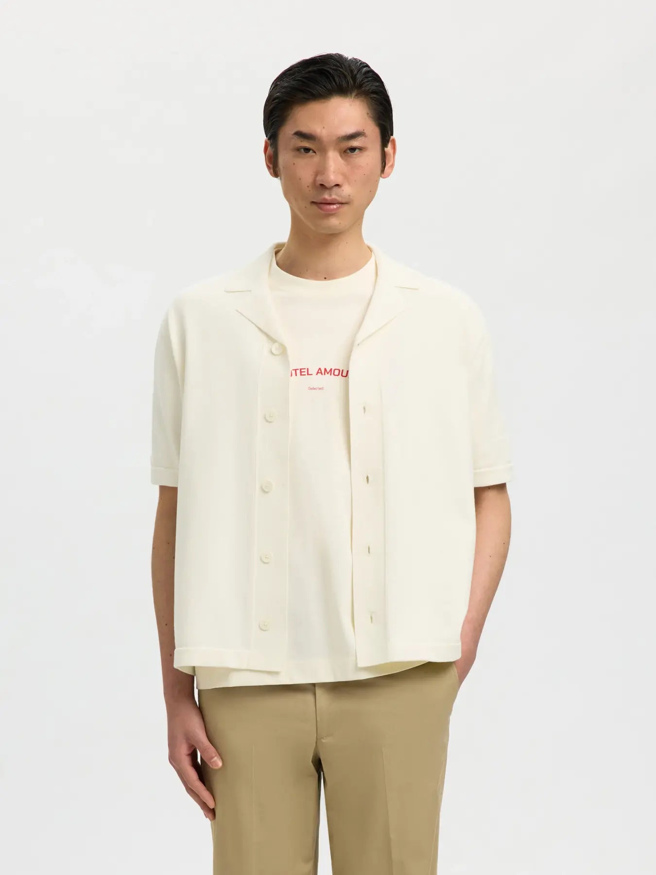 Polo Cardigan Hotel Amour SELECTED