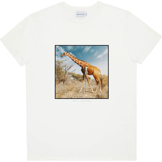 NATURAL GIRAFFE TEE