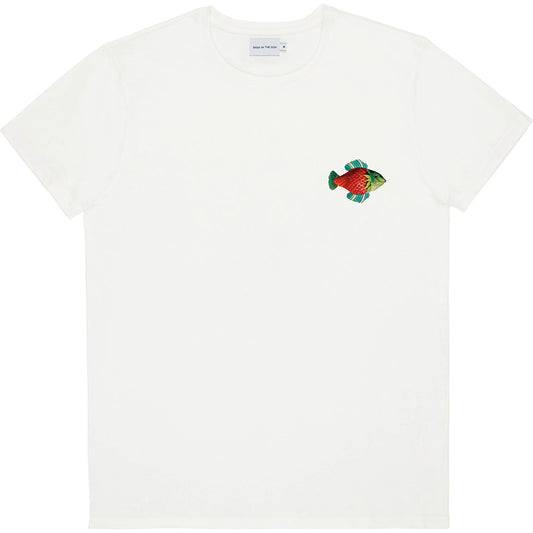 NATURAL STRAWBERRY FISH TEE