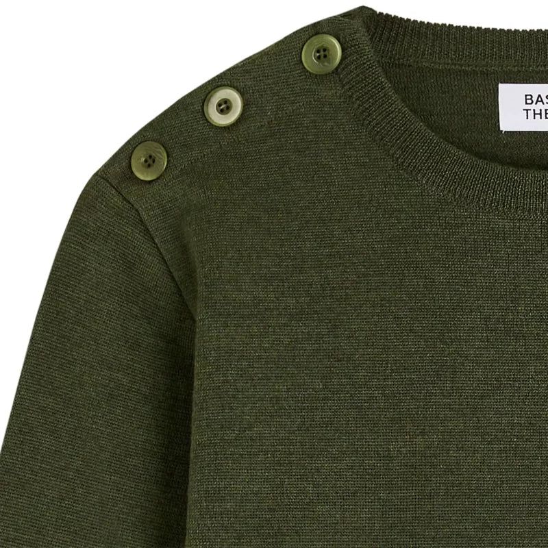 Pull en maille Olive Esperenza Bask in the sun