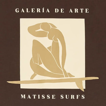 Tee shirt chocolate MATISSE Bask in the sun