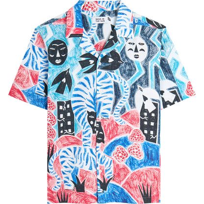 Chemisette Paradise shirt Bask in the sun