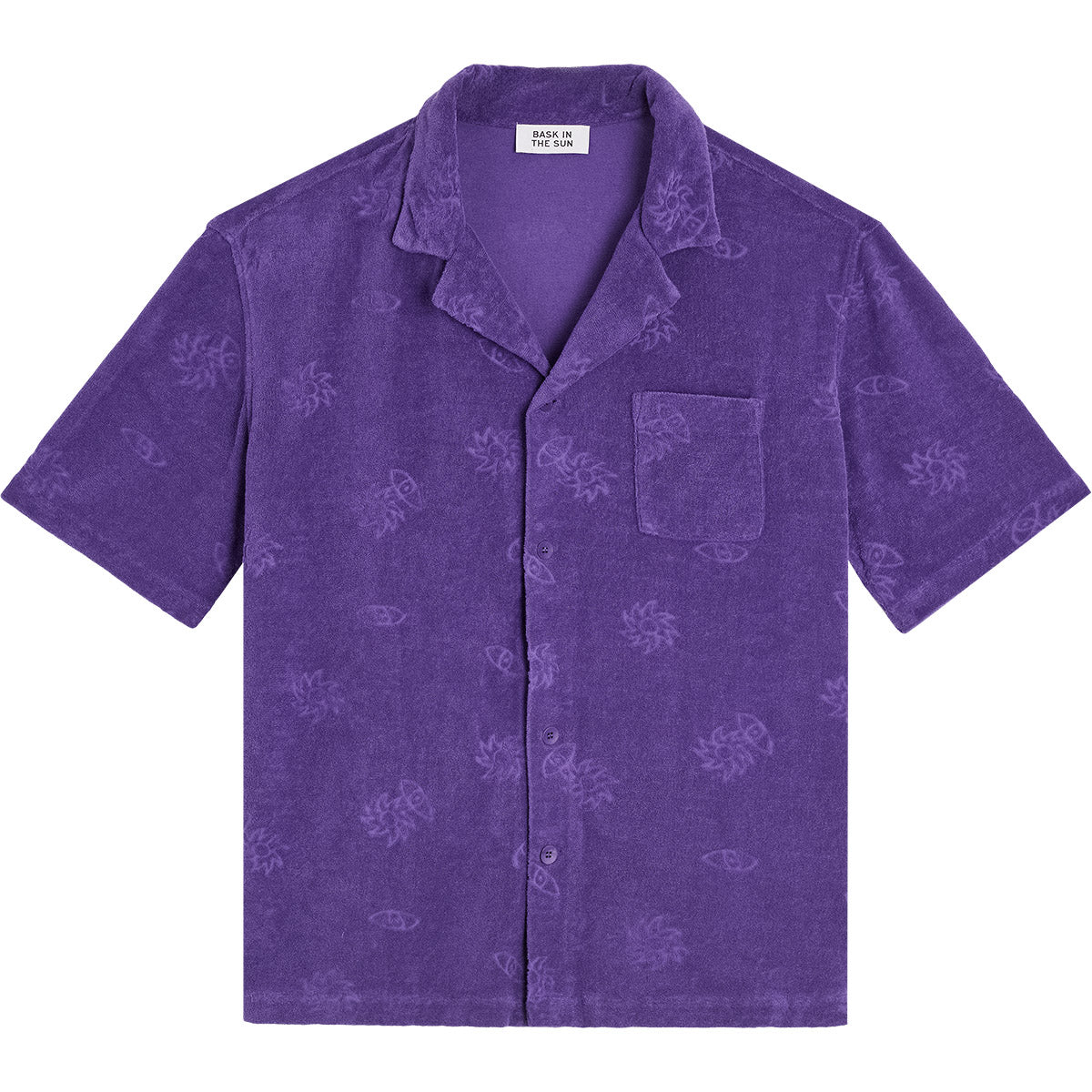 Chemise Purple Dabi shirt Bask in the sun