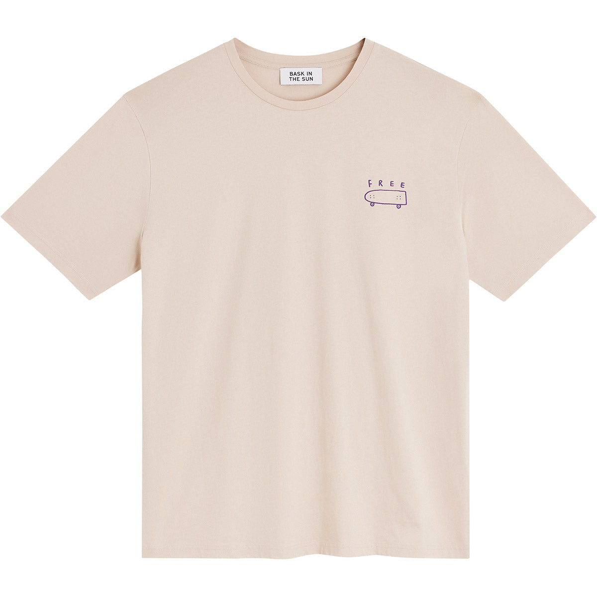 Tee-shirt Clay free tee Bask in the sun