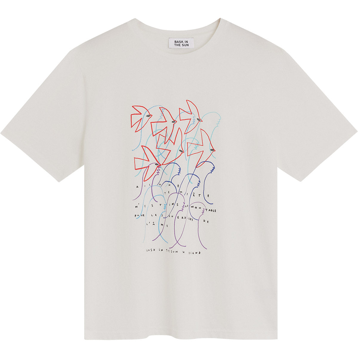 Tee-shirt natural wave tee Bask in the sun