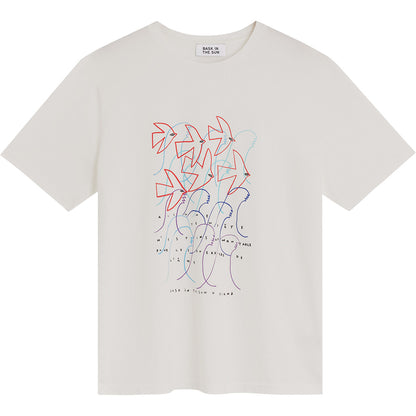 Tee-shirt natural wave tee Bask in the sun