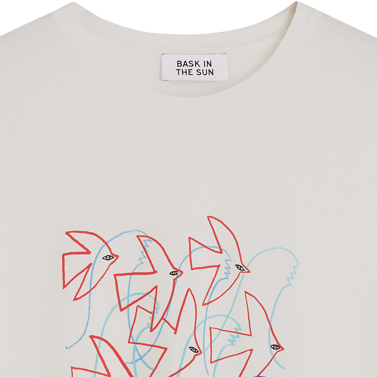 Tee-shirt natural wave tee Bask in the sun