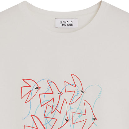 Tee-shirt natural wave tee Bask in the sun