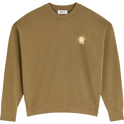 Sweat Olive sun Bask in the sun