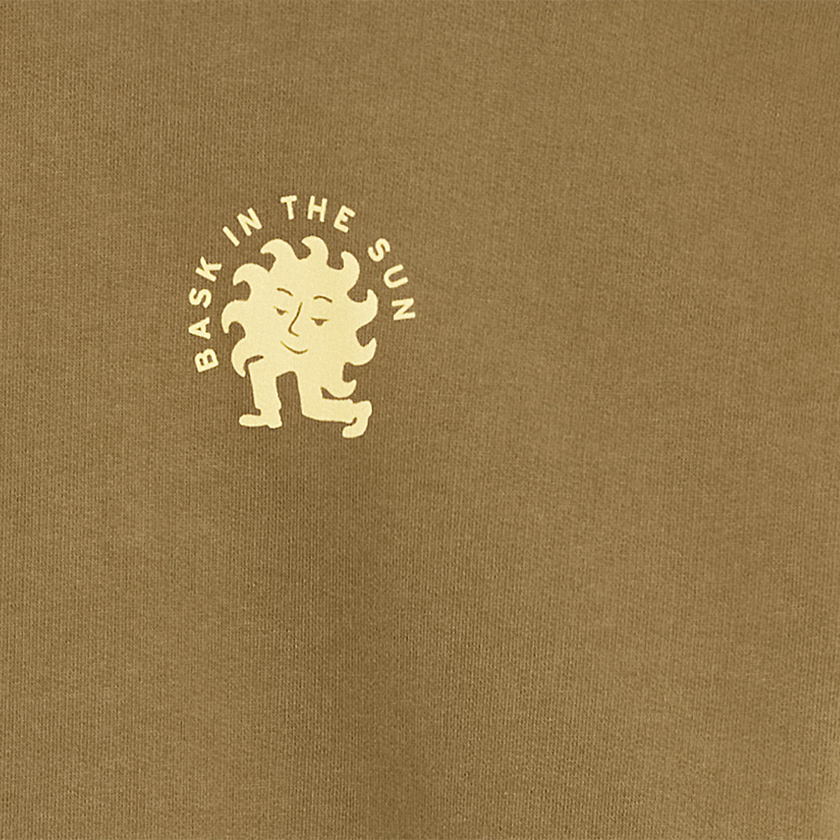 Sweat Olive sun Bask in the sun