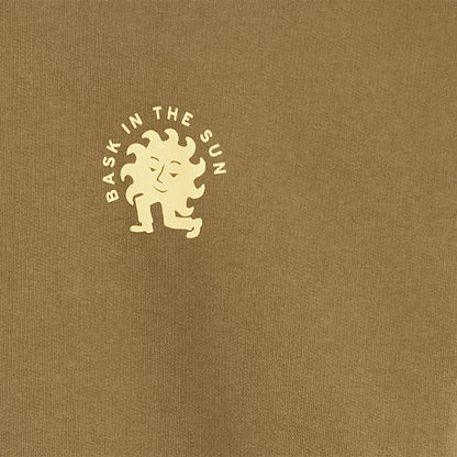 Sweat Olive sun Bask in the sun