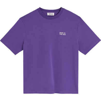 Tee-shirt purple heart tee Bask in the sun