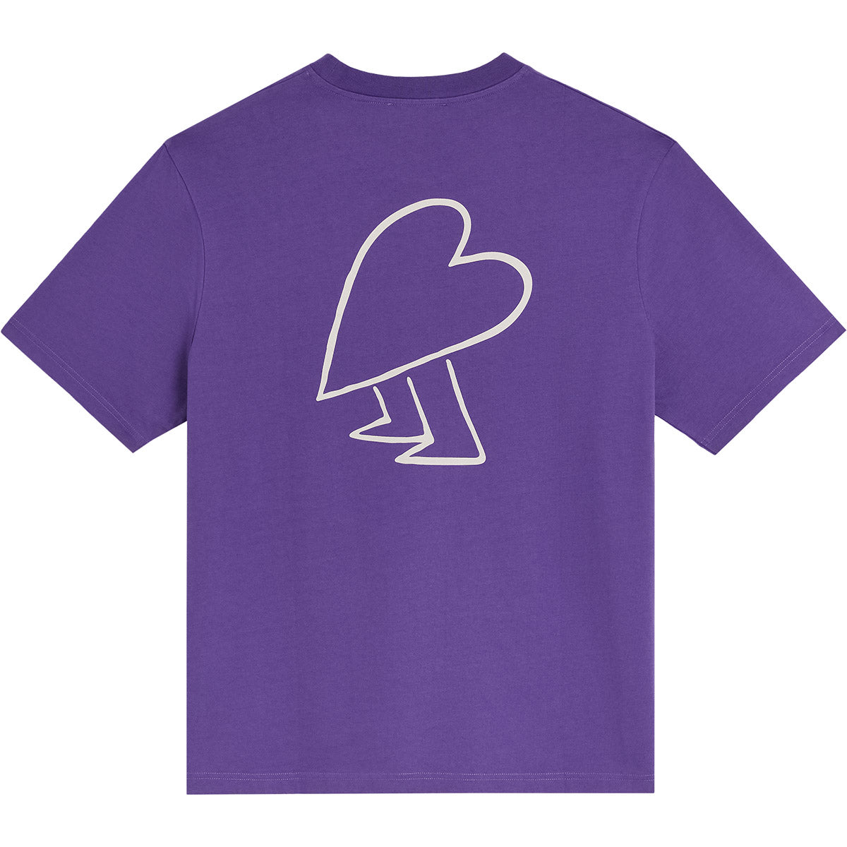 Tee-shirt purple heart tee Bask in the sun