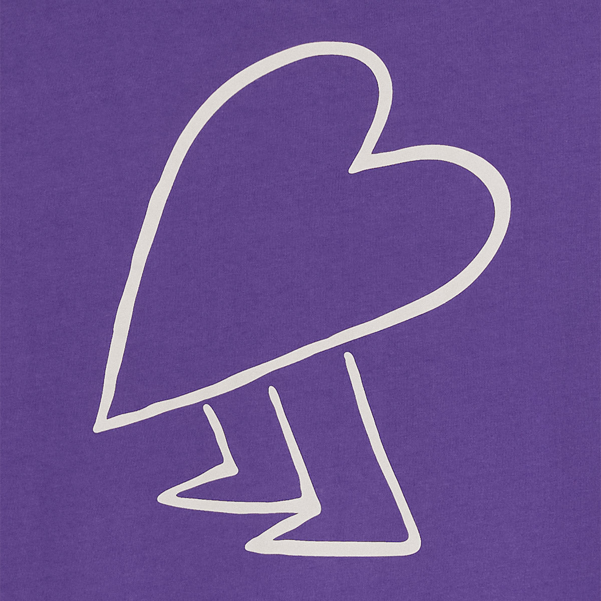 Tee-shirt purple heart tee Bask in the sun