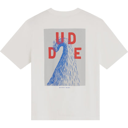 Tee-shirt Blue Dude tee Bask in the sun