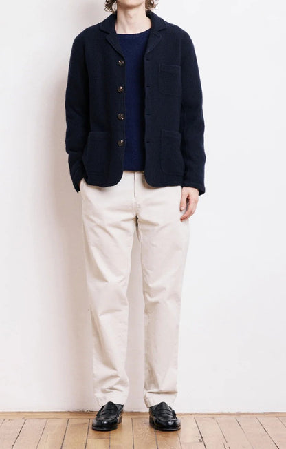 Veste blazer en laine bouillie Hartford