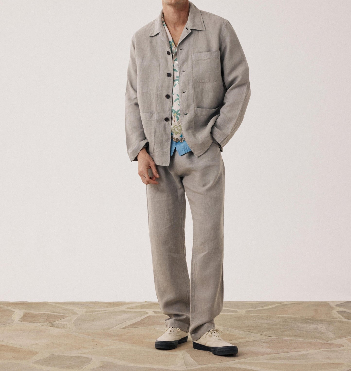 Veste Lin Perry Pat Hartford
