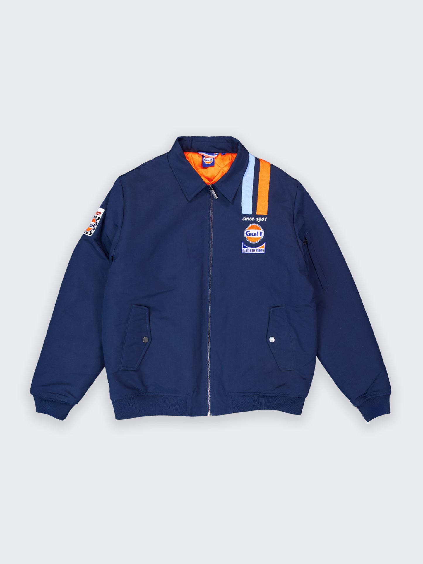 Bombers Gulf Legend Navy – Blouson homme bleu marine