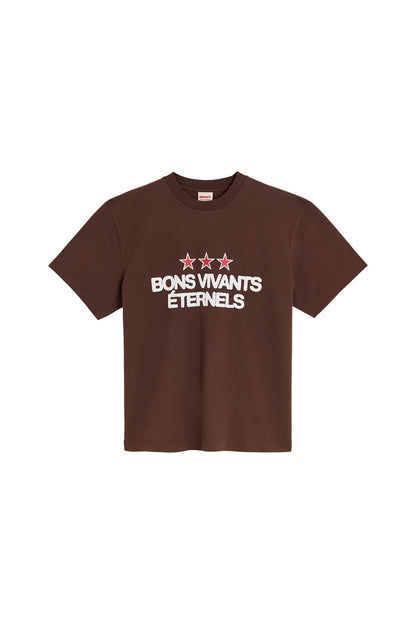 T-shirt Bons Vivants Qhuit Marron