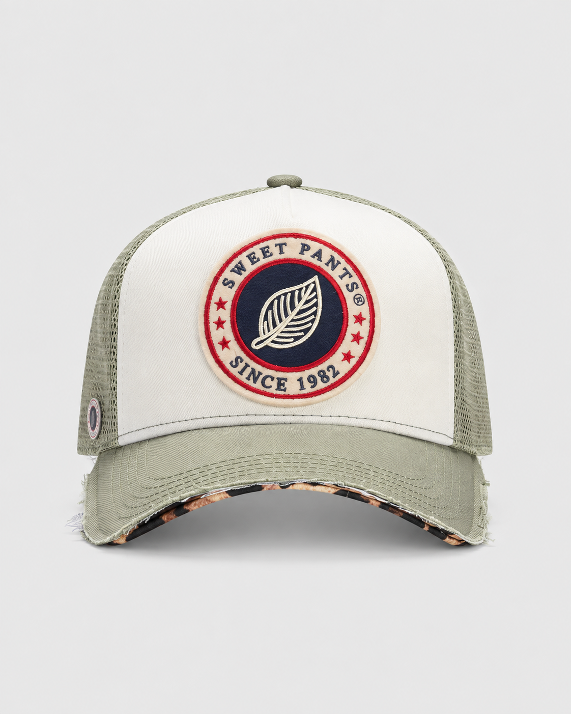 Casquette Home Run Léopard Sage – Sweet Pants
