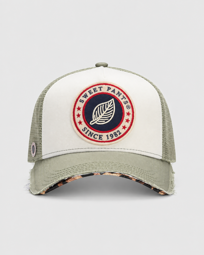 Casquette Home Run Léopard Sage – Sweet Pants