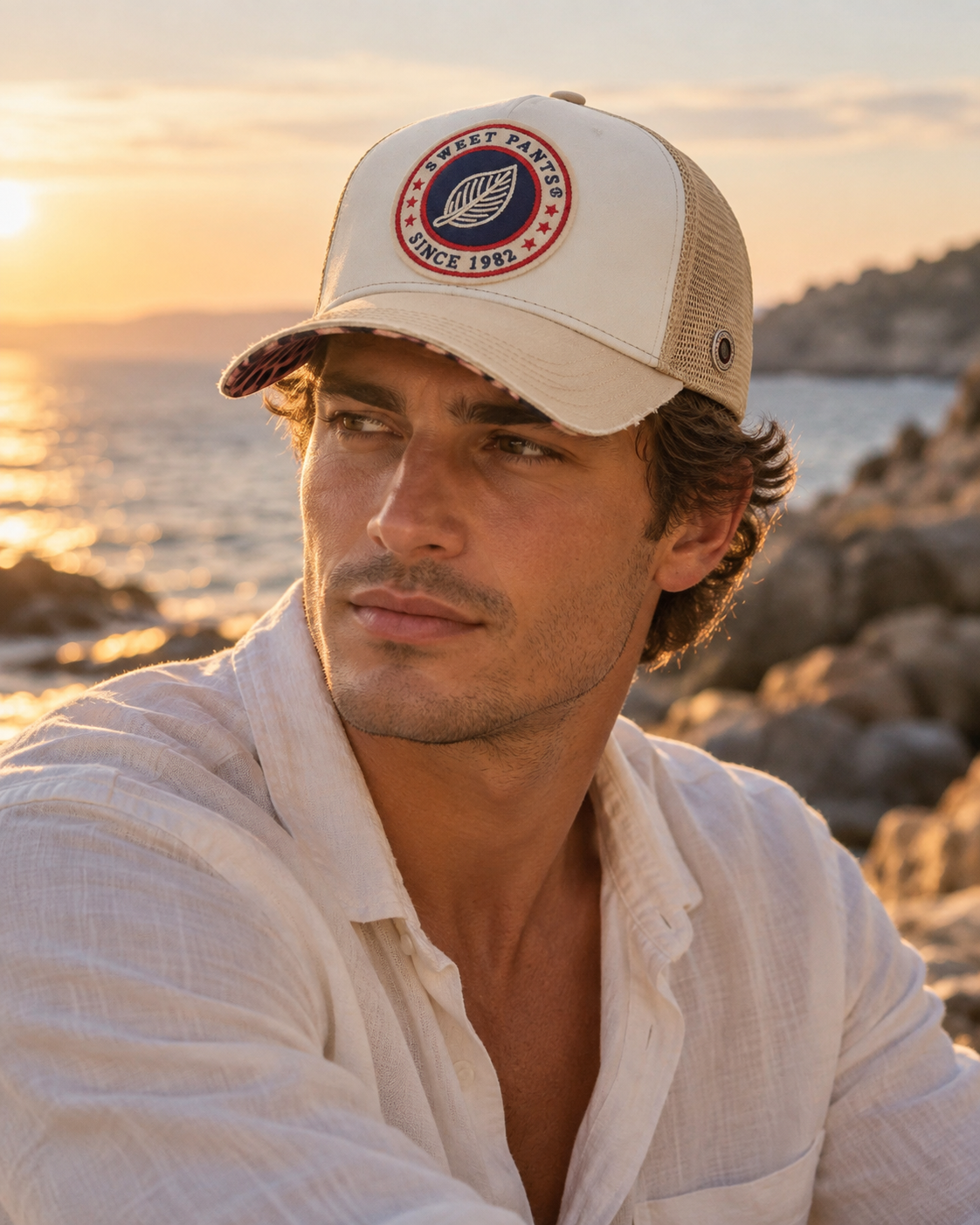 Casquette Home Run Léopard White Pepper – Sweet Pants