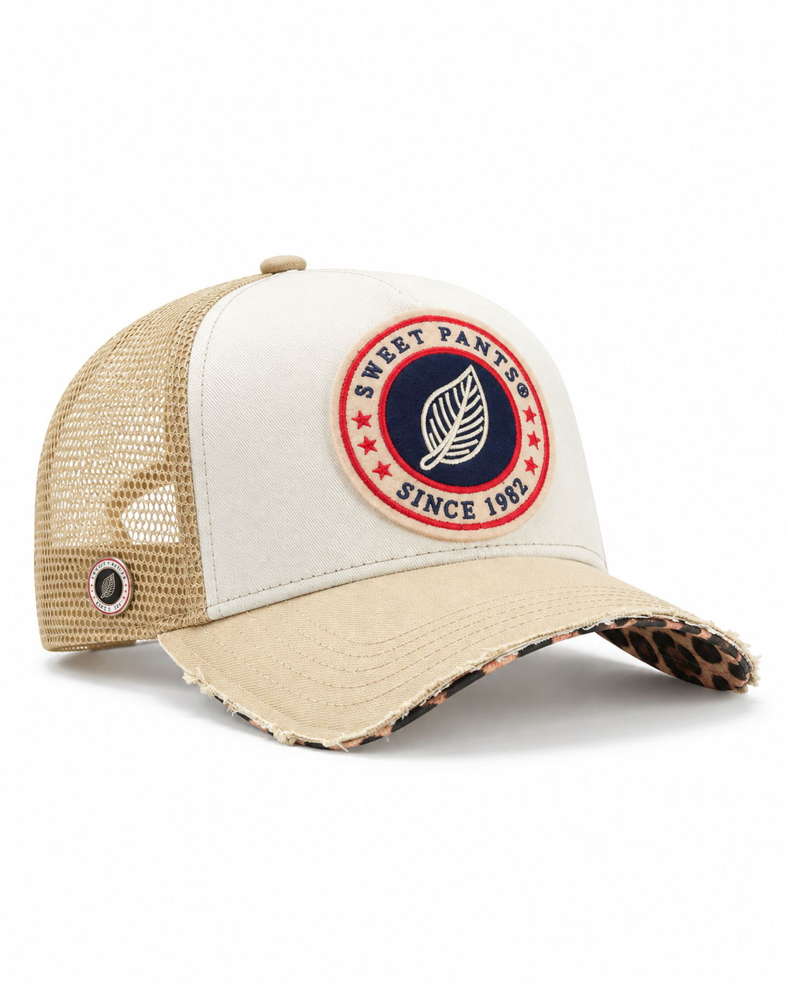 Casquette Home Run Léopard White Pepper – Sweet Pants