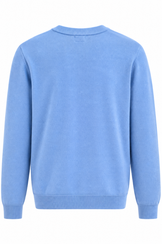 Pull ANDER bleu ciel – Hero Seven | Mérinos & Cachemire