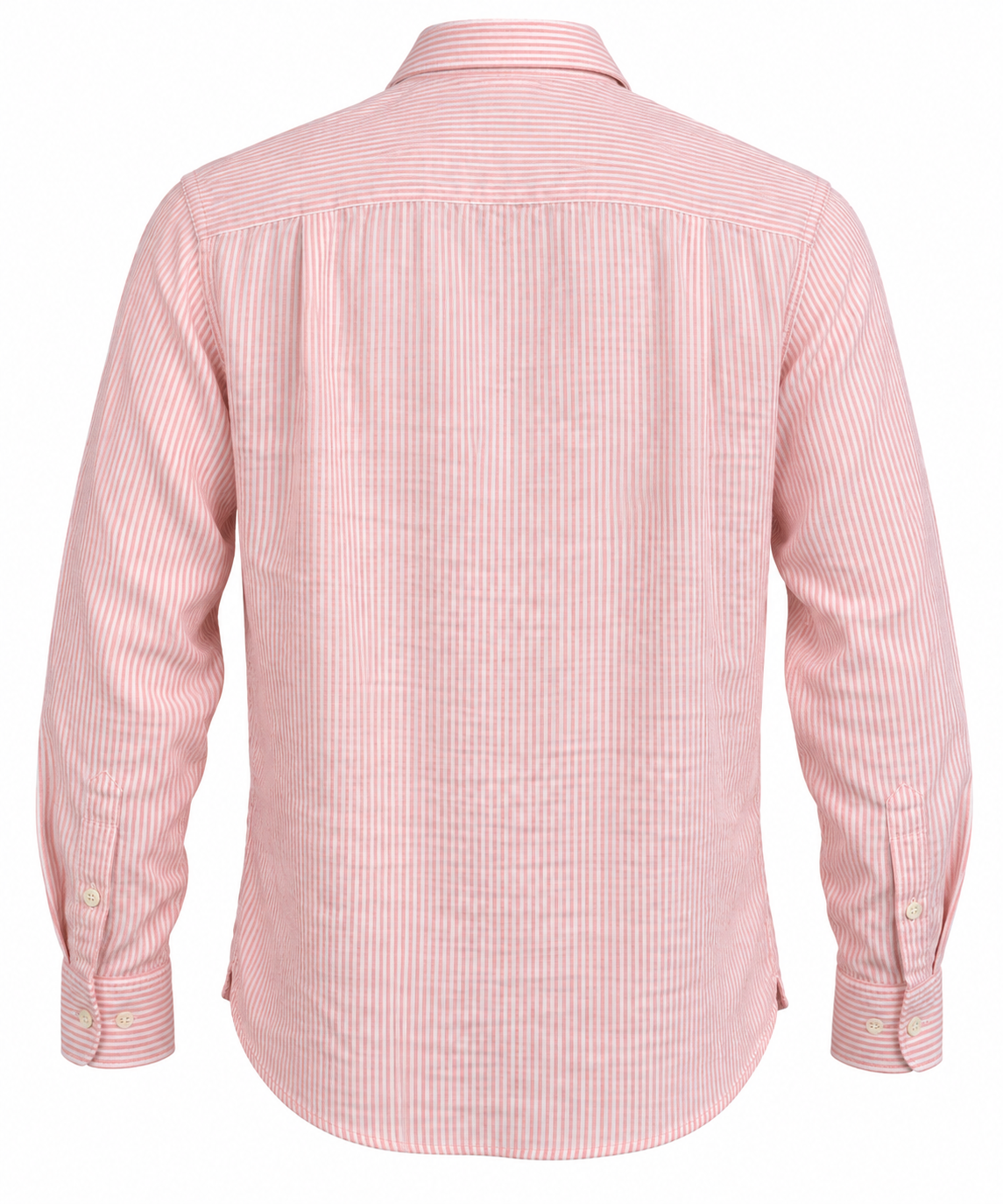 Chemise Hartford en lin rayé rose