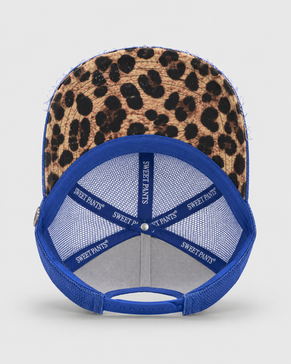 Casquette Home Run Léopard Azure – Sweet Pants