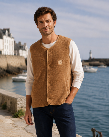 Gilet sans manches Pullin Jasper Sand – Beige