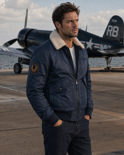 Veste Hanford Aviateur – Navy