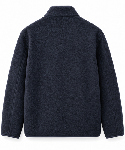 Veste Homme en Laine Bouillie Marine Jock – Hartford