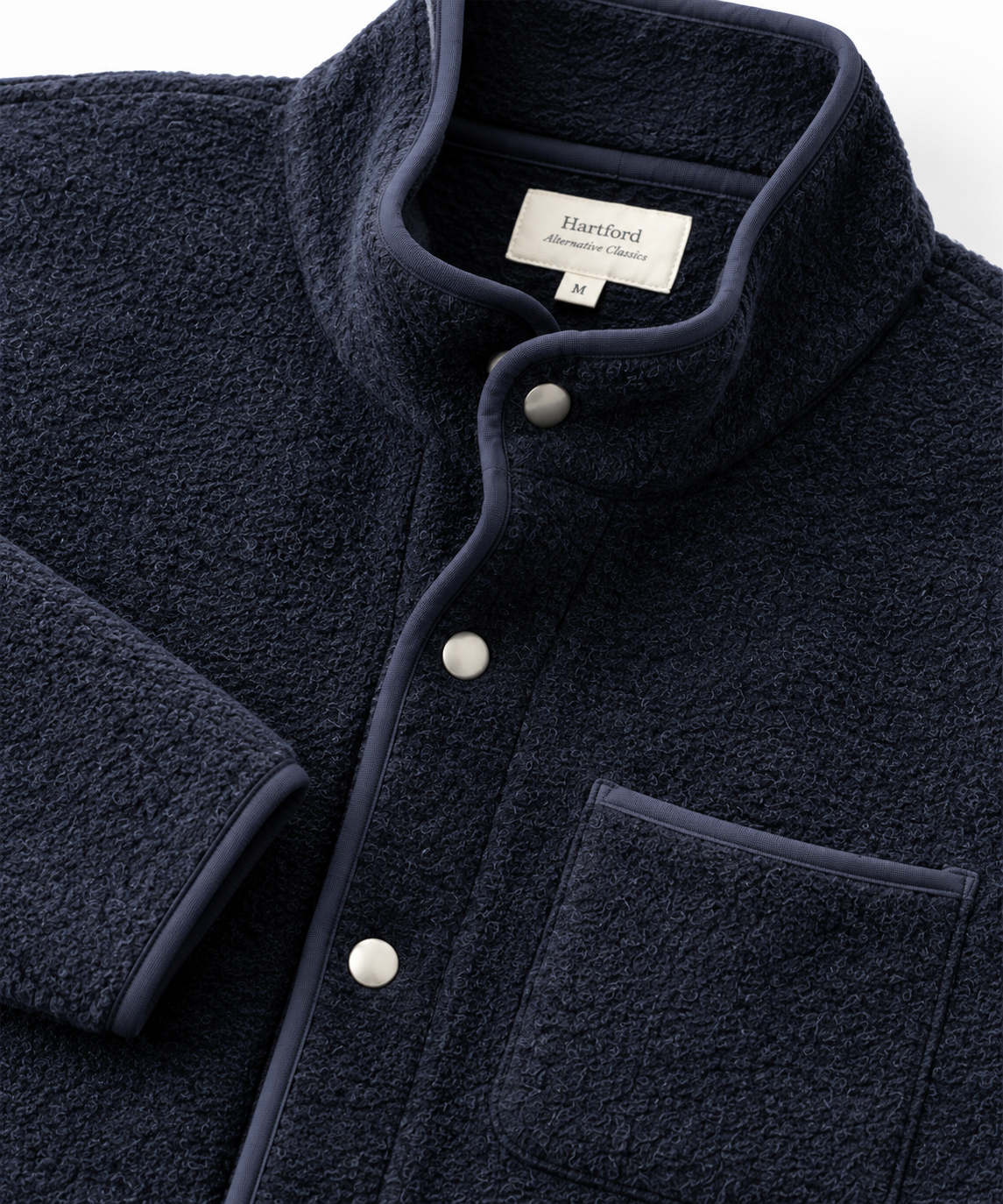 Veste Homme en Laine Bouillie Marine Jock – Hartford