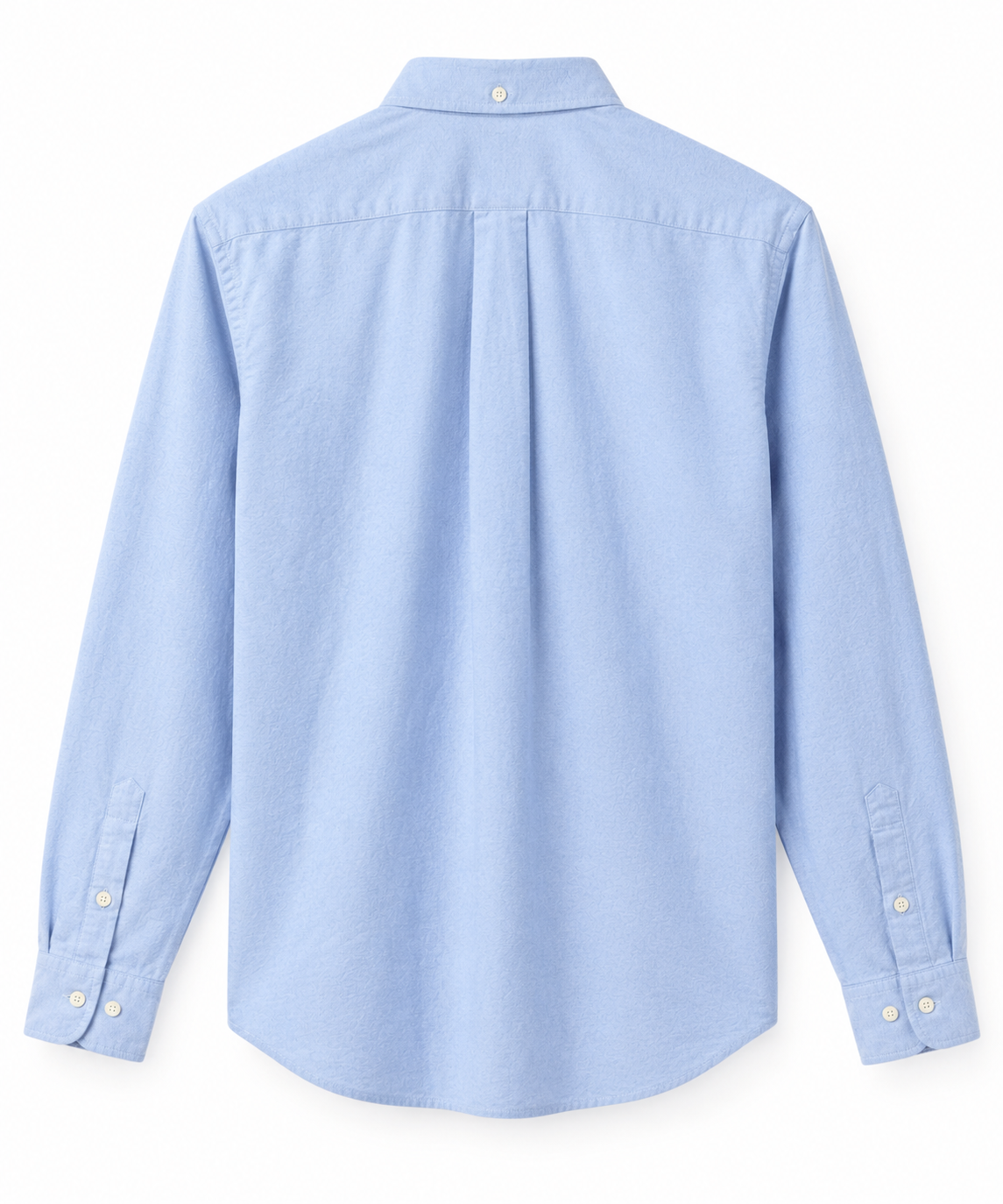 Chemise Homme Oxford de Coton Brossé Bleu Ciel PITT – Hartford