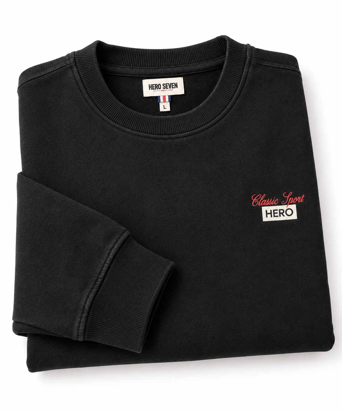 Sweat Homme Monaco 95 Noir – Hero Seven