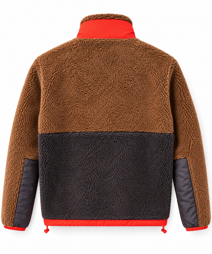 Veste RICHMOND Sherpa Marron – Hero Seven