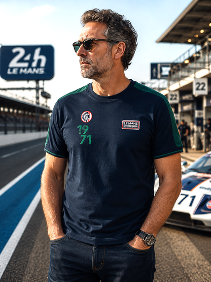 Tee shirt Retro fall Steve MCQUEEN x Le Mans
