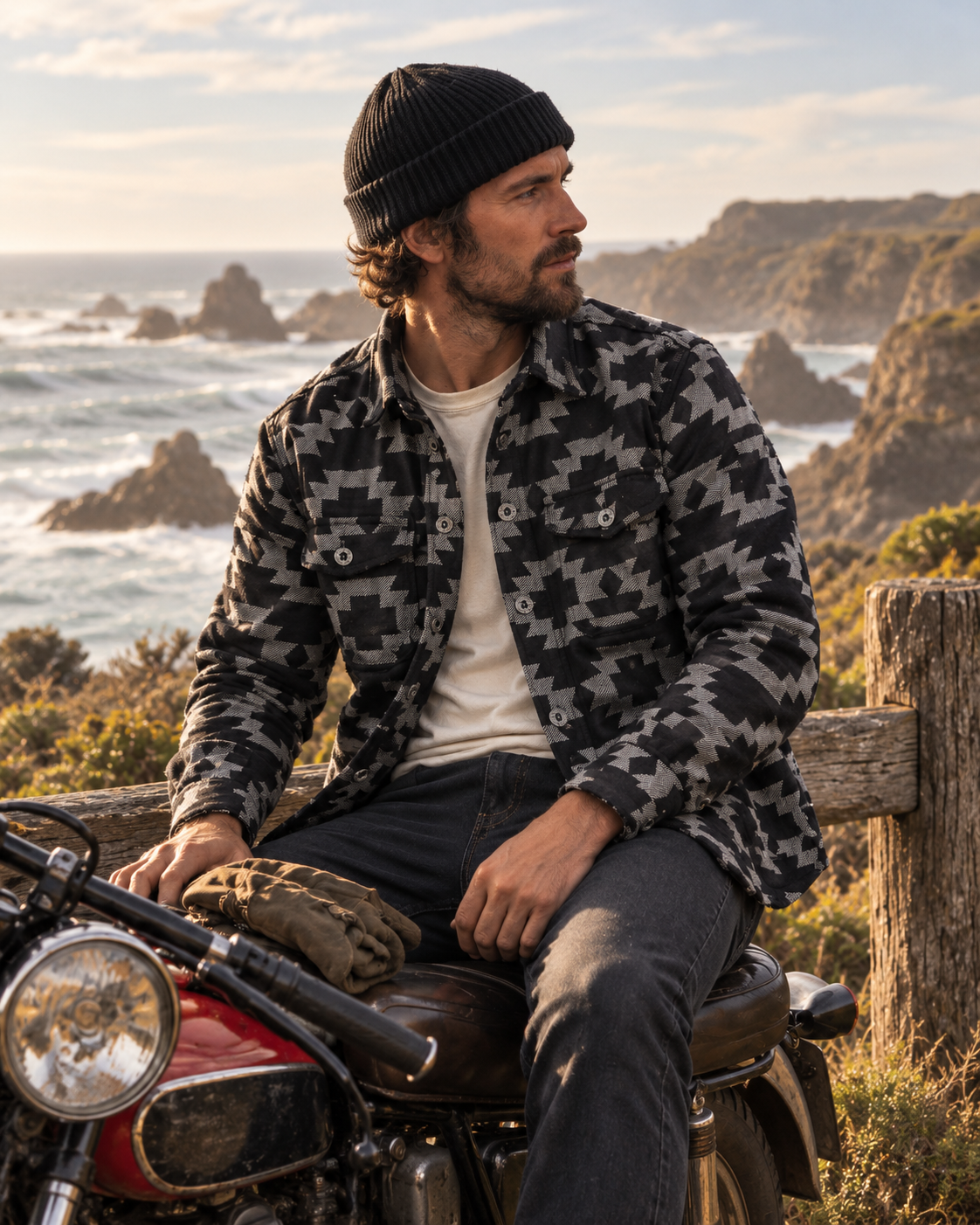 Chemise Masterson Black – Iron & Resin