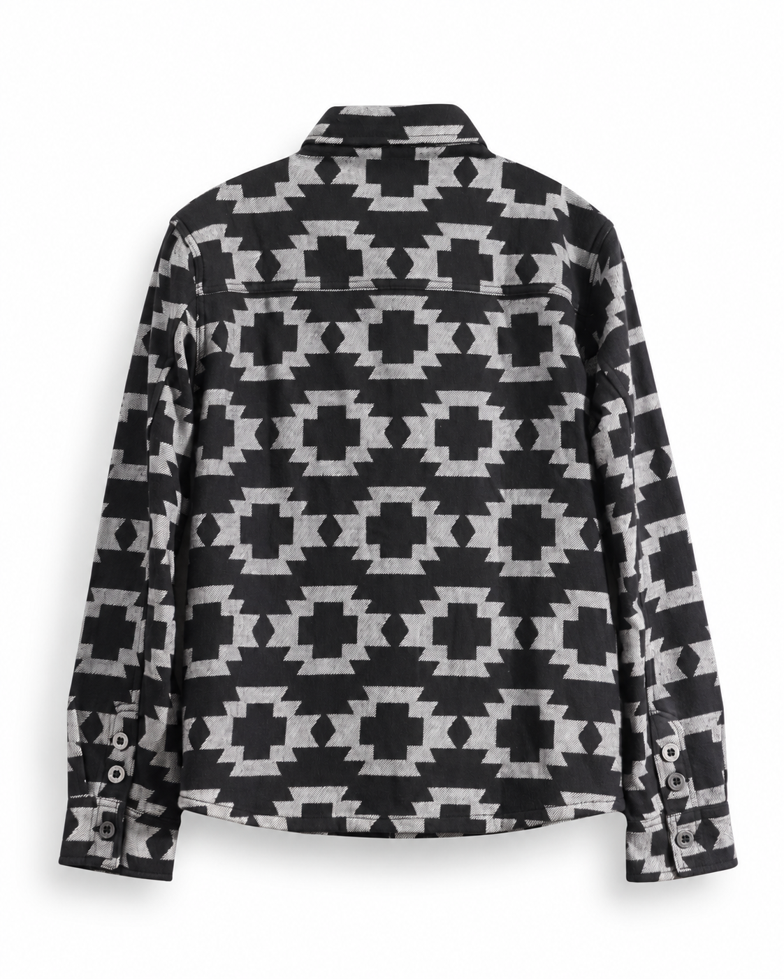 Chemise Masterson Black Iron & Resin à motifs géométriques vue de dos