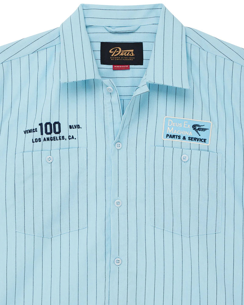chemisette Forecourt stripe shirt Deus ex Machina