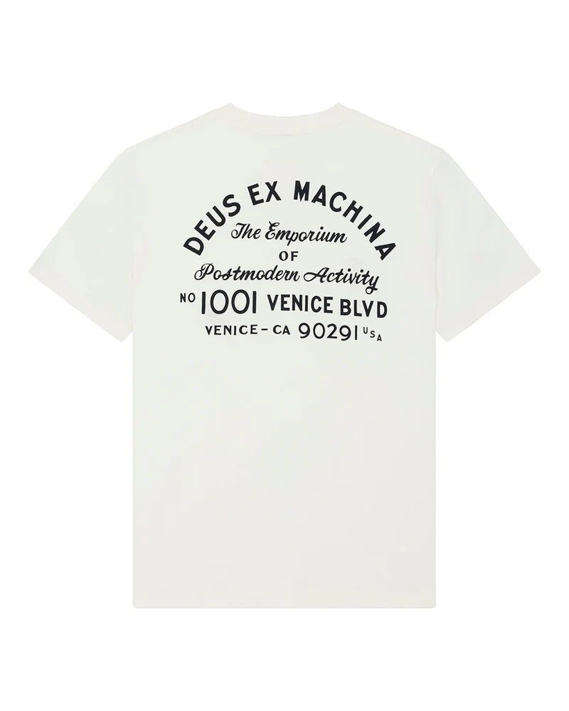 Tee shirt Emporium Deus ex Machina blanc