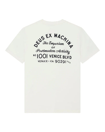 Tee shirt Emporium Deus ex Machina blanc