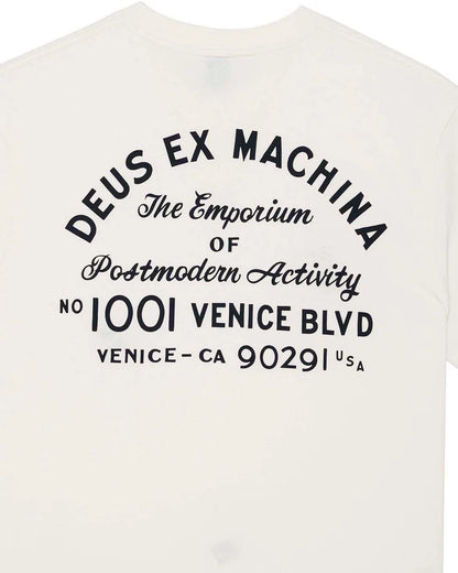 Tee shirt Emporium Deus ex Machina blanc